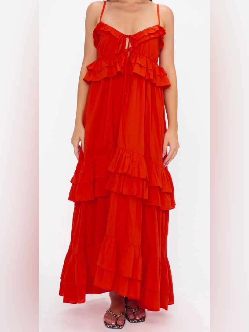 Show Me Your Mumu Freya Maxi Dress Small